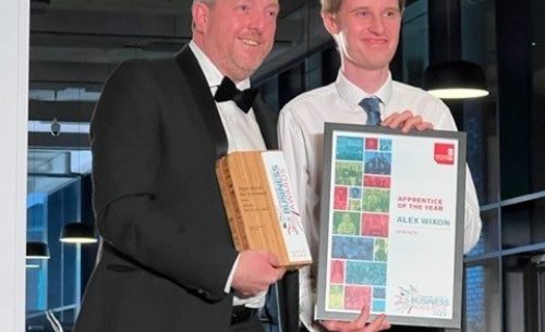 Capula Engineer triumphant at Staffordshire University Business Awards