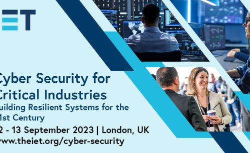 Capula to exhibit at the Institution of Engineering and Technology (IET) Cyber Security for Critical Industries conference
